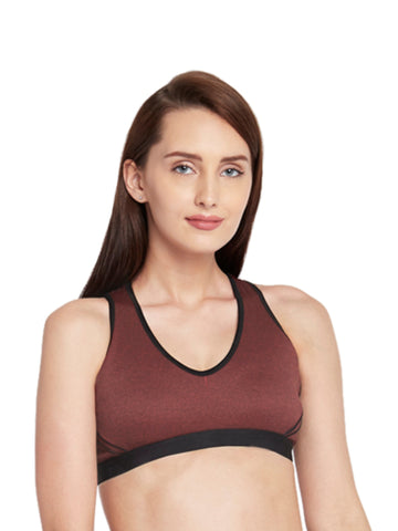 Berry's Intimatess Maroon Womens Sports Bra