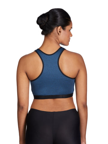 Berry's Intimatess Blue Womens Sports Bra