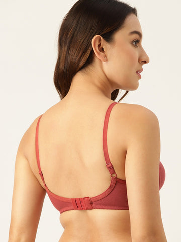 Berry's Intimatess Rust Minimizer Seamless Comfort T-Shirt Bra - Non-Padded, Non-Wired