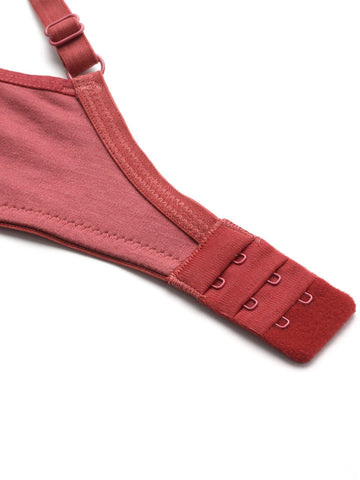 Berry's Intimatess Rust Minimizer Seamless Comfort T-Shirt Bra - Non-Padded, Non-Wired