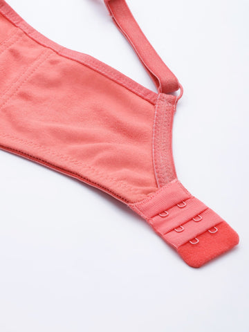 Berry's Intimatess Talcam Red  Miximizer Seamless Comfort T-Shirt Bra - Non-Padded, Non-Wired
