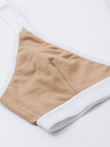Berry's Intimatess Skin & White color Non-Wired & Non Padded Medium Coverage Lounge Bra