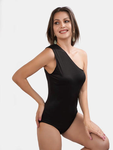 Berry's Intimatess Women's Boldline One Shoulder One-Piece Swimsuit