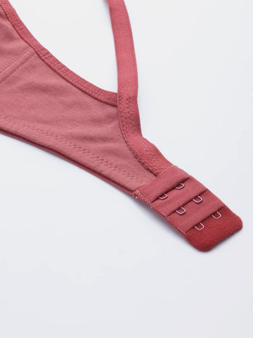 Berry's Intimatess Rust Seamed Seamless Comfort T-Shirt Bra - Non-Padded, Non-Wired