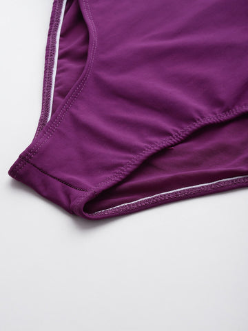 Berry’s Intimatess "Royal Mesh Elegance" Monokini – Amethyst Edition