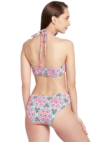 Berry's Intimatess Knotty Multicolor Abstarct Print High Waist Bikini