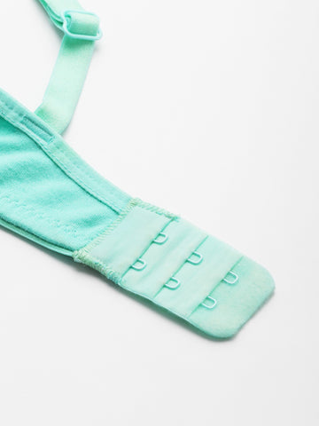 Berry's Intimatess Sea Green T-Shirt Seamless Comfort T-Shirt Bra - Non-Padded, Non-Wired