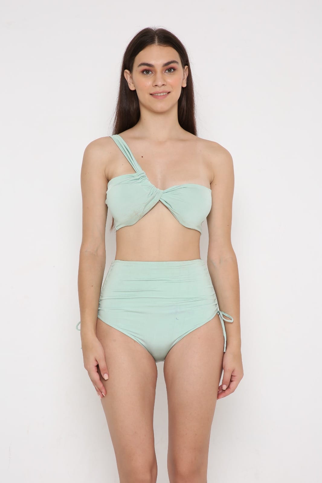 Berry's Intimatess Mentos Pintucked Monostrap Bikini